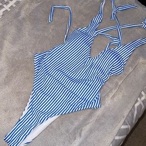One piece bathing suit